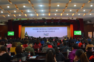 泾川县成功举办“陇上泾川”电子商务县域公共品牌新闻发布会 发布招牌